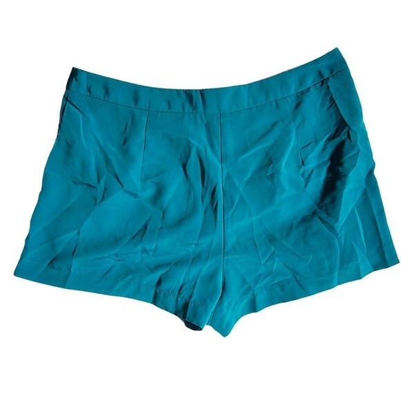 Forever 21 blueish green shorts sz M - Picture 2 of 13
